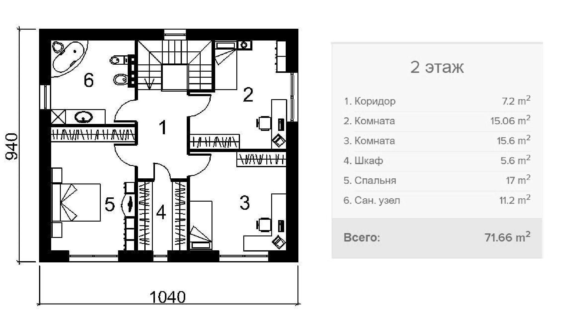 Планировка проекта дома №96-147 96-147_p (2)-min.jpg